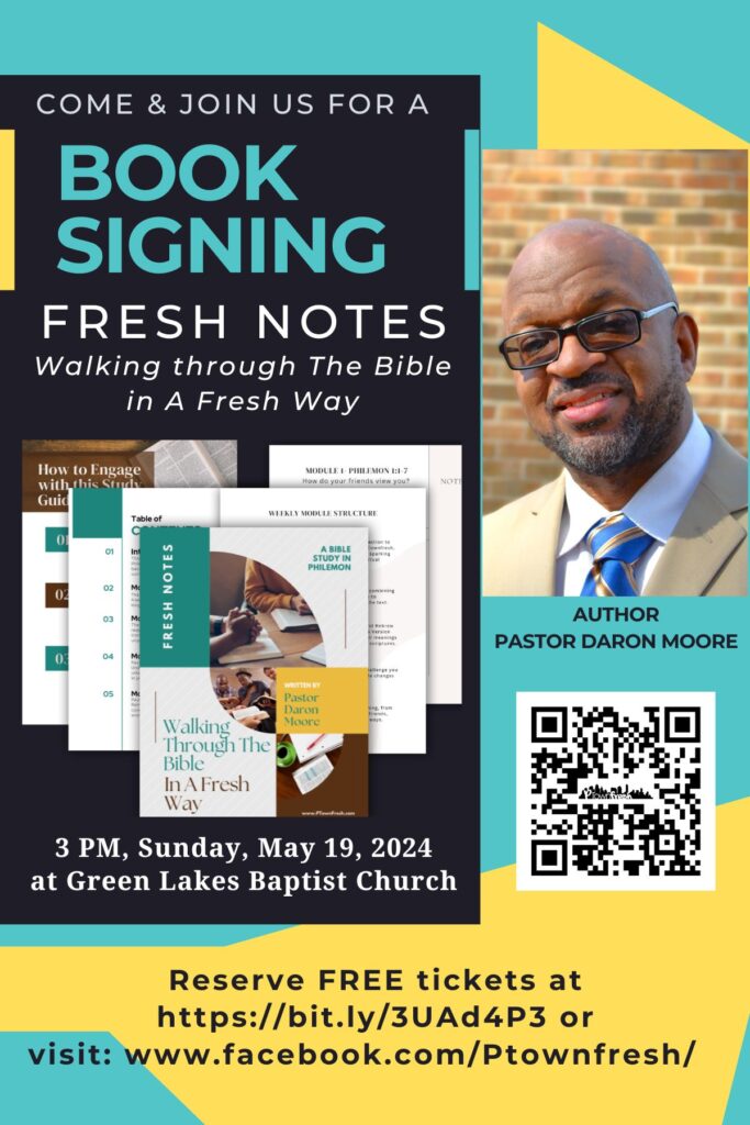 Fresh Notes book signing